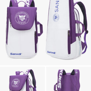 Tennis &Amp; Badminton Racket Backpack With Shoe Pocket Product Image Great Shop