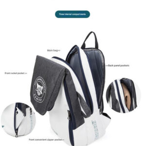 Tennis &Amp; Badminton Racket Backpack With Shoe Pocket Product Image Great Shop