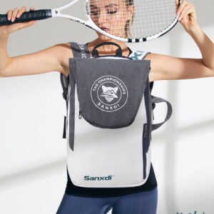 Ergonomic Padded Straps Of The Waterproof Racket Bag