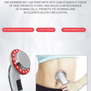 Using The 6-In-1 Ultrasonic And Beautifying Rf Device On The Upper Arm.