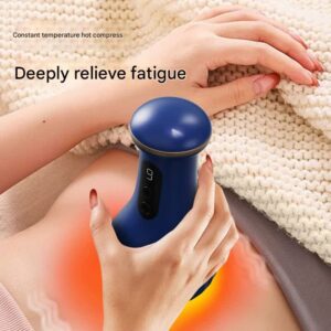 Electric Cupping &Amp; Gua Sha Massager Set – Great Shop Underside View Of The Electric Cupping Massager Showing 24 Omnidirectional Heads And Red Lights