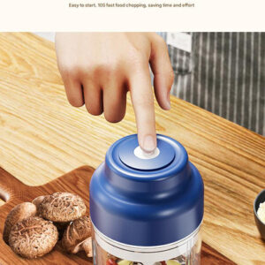 Mini Electric Food Chopper Usb Cordless Garlic Mincer – Great Shop Mini Food Chopper
