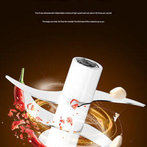 Mini Electric Food Chopper Usb Cordless Garlic Mincer – Great Shop Mini Food Chopper