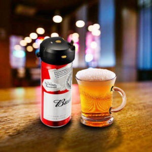 Portable Ultrasonic Beer Foam Maker Canned Dispenser Product Image Great Shop