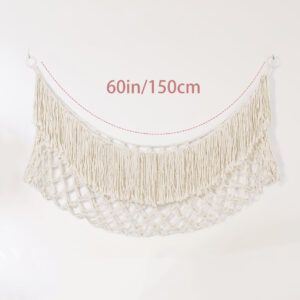 Gardeon Hand-Woven Cotton Plush Toy Hammock