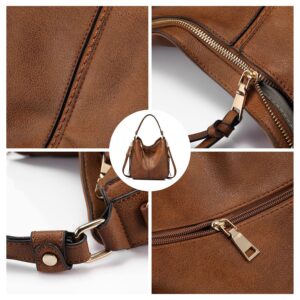 Brown Fashion Large Capacity Crossbody Handbag Product Image Great Shop