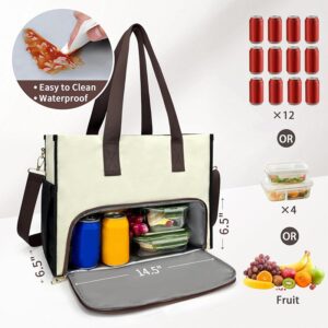 Insulated Lunch Tote Bag