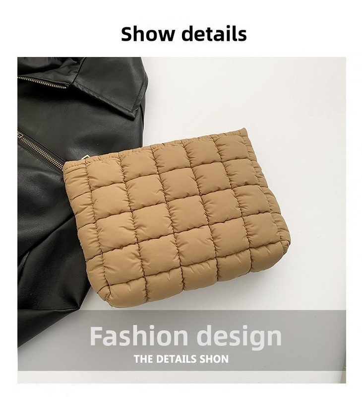 Green Leopard Print Puffer Makeup Bag – Great Shop Puffer Makeup Bag