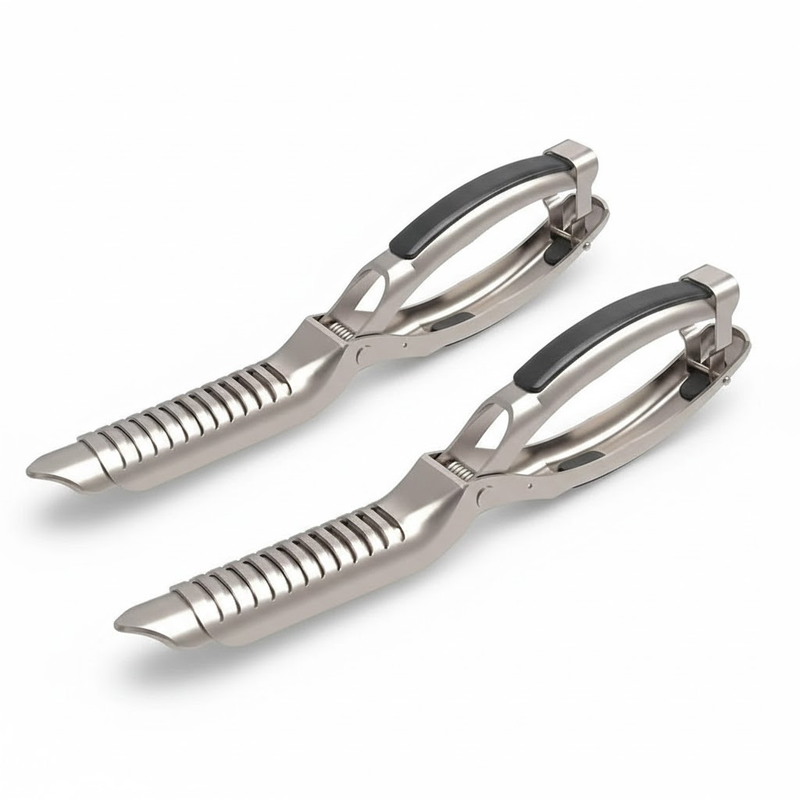 2-Pack Rib Skin Remover Pliers | Heavy Duty Alloy – Great Shop Rib Skin Remover Pliers