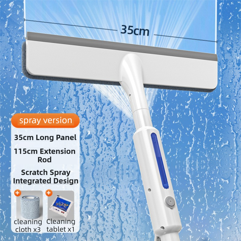 3-In-1 Spray Window Squeegee | 115Cm Pole – Great Shop Spray Window Squeegee