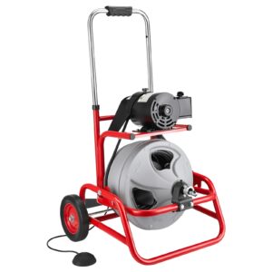 Drain Cleaner Machine with 22m steel core cable