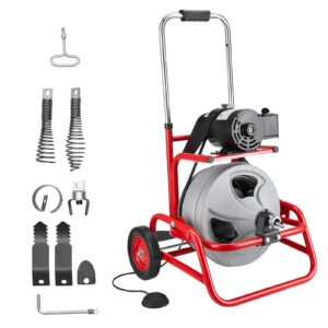 Drain Cleaner Machine – Ultimate 22M Sewer Snake Auger – Great Shop Drain Cleaner Machine – Ultimate 22M Sewer Snake Auger Product Image Great Shop
