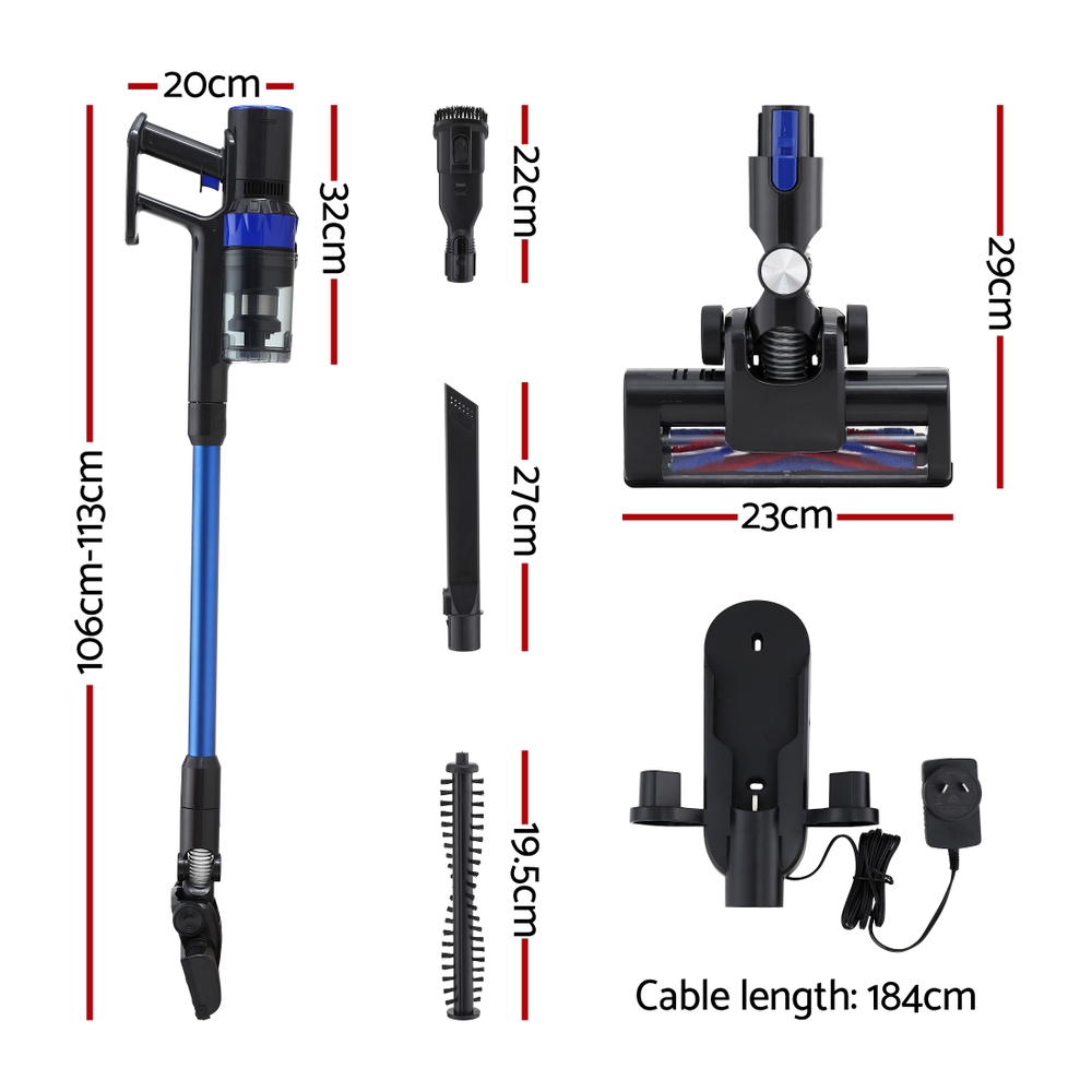 Devanti Stick Vacuum Cleaner Brushless Cordless 350W – Great Shop Devanti Stick Vacuum Cleaner Brushless Cordless 350W - Image 2