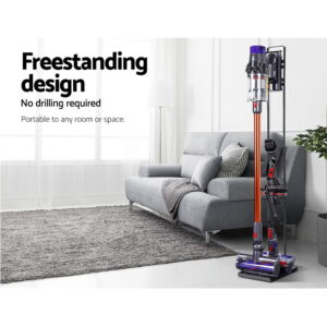Artiss Freestanding Vacuum Cleaner Stand For Dyson Black – Great Shop Artiss Freestanding Vacuum Cleaner Stand For Dyson Black Product Image Great Shop