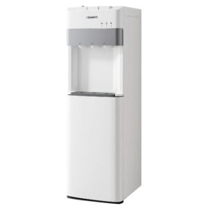 Devanti 3 Taps Water Cooler Dispenser Bottom Loading system in crisp white finish