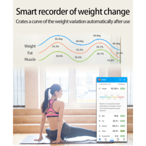 Smart Body Fat Scale | Usb Rechargeable Digital – Great Shop Smart Body Fat Scale