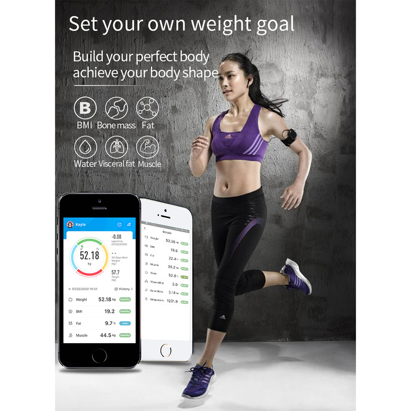 Smart Body Fat Scale | Usb Rechargeable Digital – Great Shop Smart Body Fat Scale
