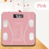 Smart Body Fat Scale With App Sync - Usb Rechargeable Pink – Great Shop Smart Body Fat Scale