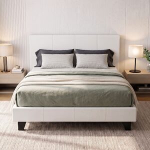 Artiss Bed Frame Double Size White NEO product image