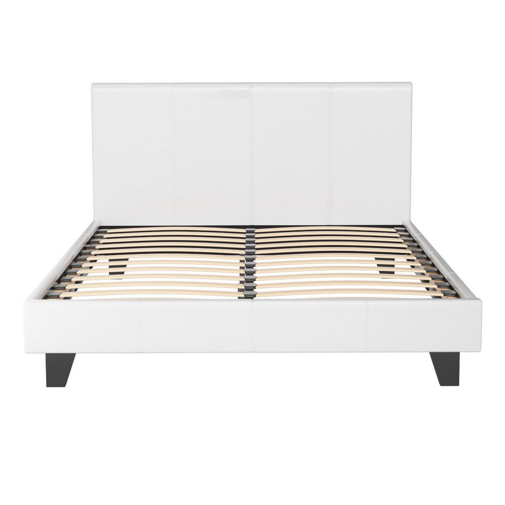 Artiss Neo Double Bed Frame | White – Great Shop Artiss Bed Frame Double Size White Neo Product Image