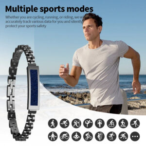 Pedometer Health Smart Bracelet Black Product Image