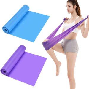 2 pieces - Exercise bands - 1.5 m - Resistance band - Resistance bands - Silicone exercise bands - y product image