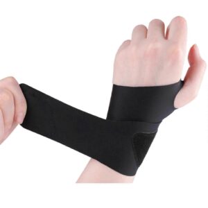 Adjustable Wrist Support Wrap, Breathable Wrist Brace for Fitness, Gym, Weightlifting, Sports Traini product image