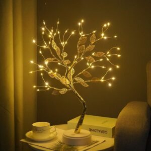 Pearl Night Light Tree, LED Decorative Lamp, Bedroom Decoration, Couple Bedroom, Entryway Decoration product image